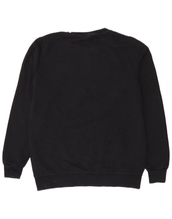 Puma Sweat-shirt pour homme en coton noir Taille L