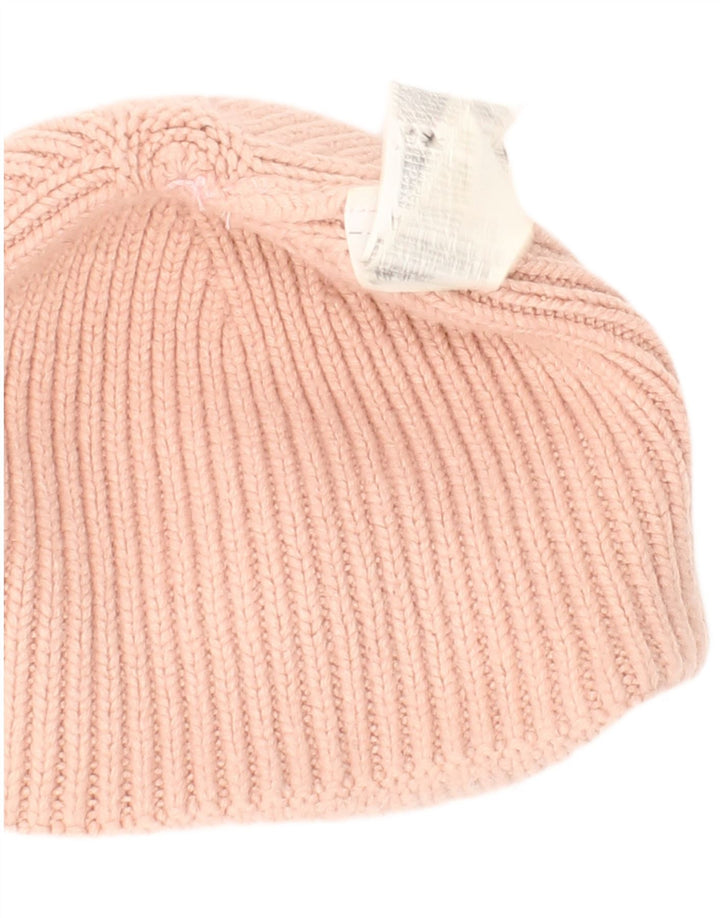 The North Face Bonnet en tricot graphique pour femme Taille unique Rose Acrylique
