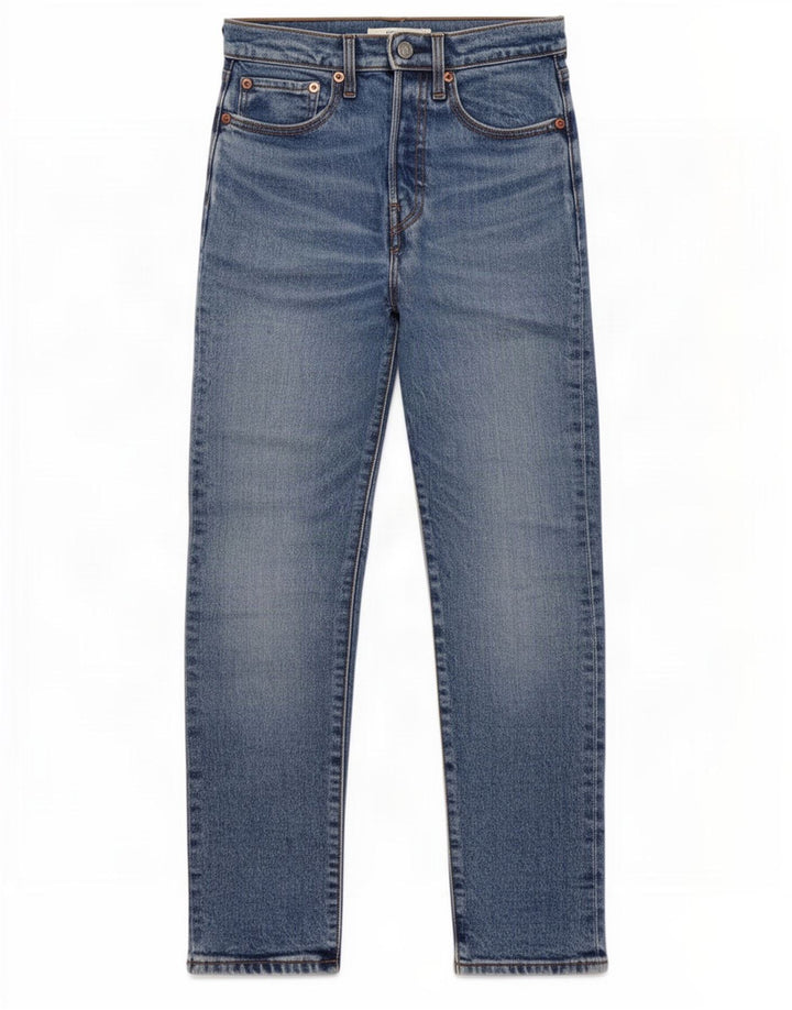 Levi's Jean Droit Wedgie Femme W25 L27 Bleu Coton
