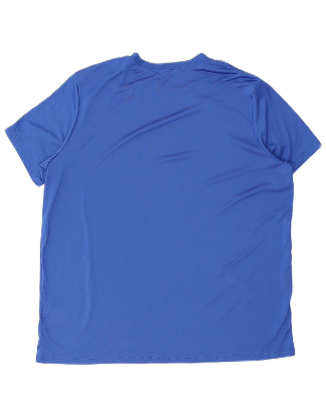 Nike Hommes Dri Fit T-Shirt Haut XL Bleu Polyester