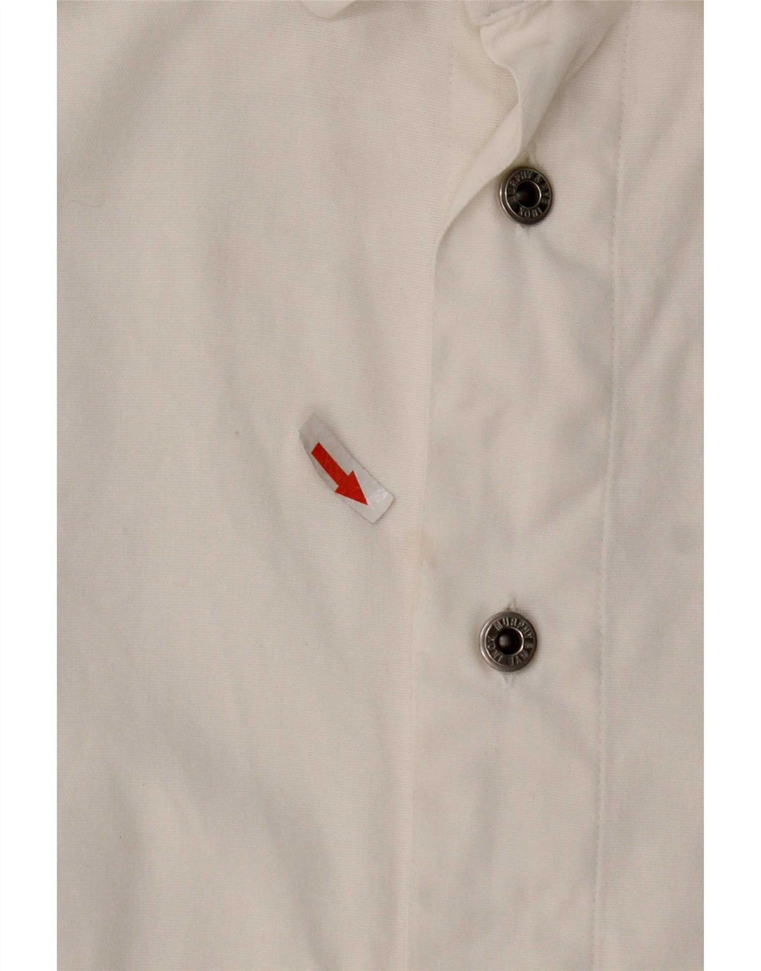 Murphy & Nye Chemise à manches courtes pour hommes Grand coton blanc