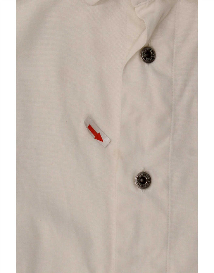 Murphy & Nye Chemise à manches courtes pour hommes Grand coton blanc
