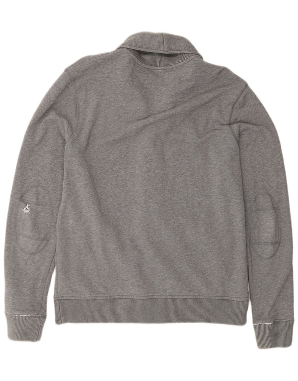 Tommy Hilfiger Cardigan graphique pour homme en coton gris Taille L