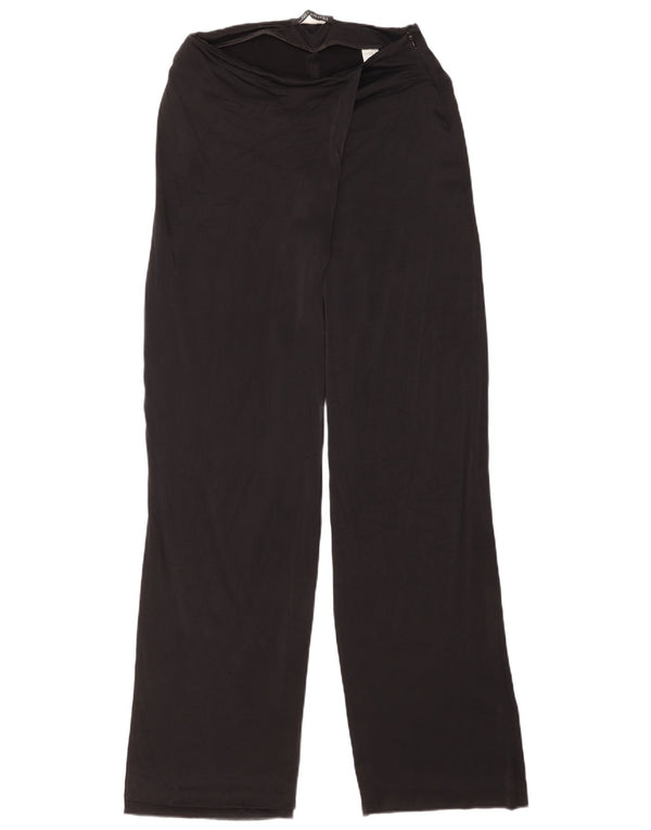 Pantalon décontracté coupe ample Zara pour femme Medium W28 L34 Noir Viscose