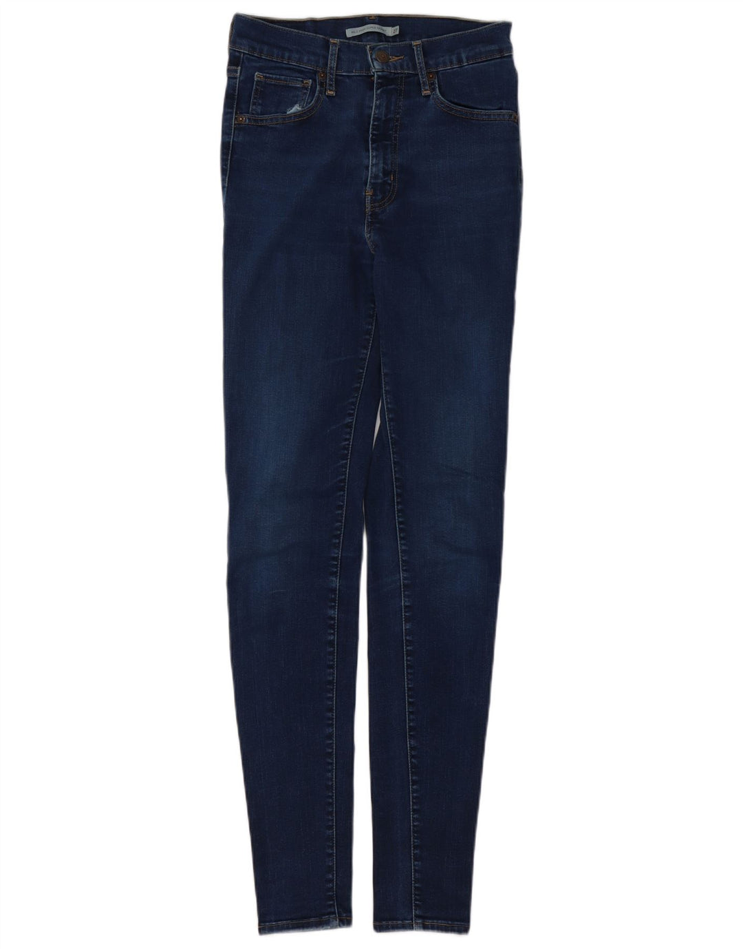 LEVI'S Jean Mile High Super Skinny Femme W27 L32 Bleu Marine Coton
