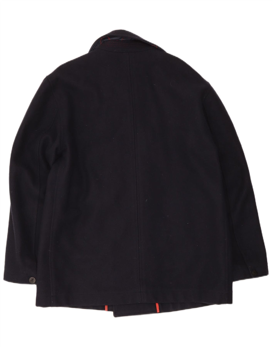 Elvstrom Caban Homme UK 42 XL Laine Bleu Marine