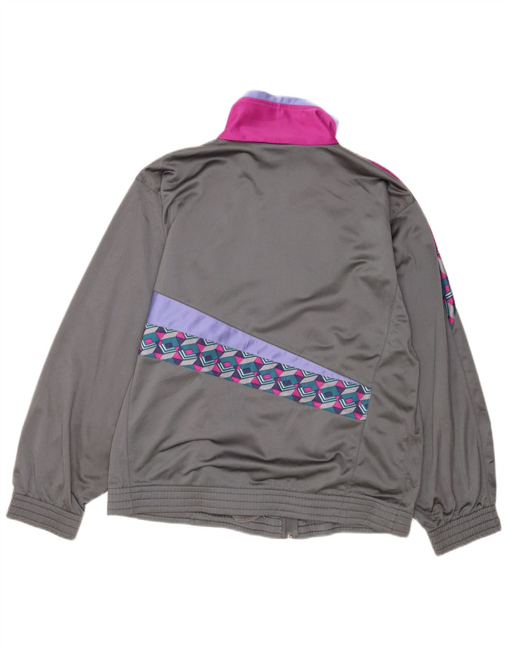 Lotto Veste de Survêtement Graphique Homme Gris Moyen Colourblock