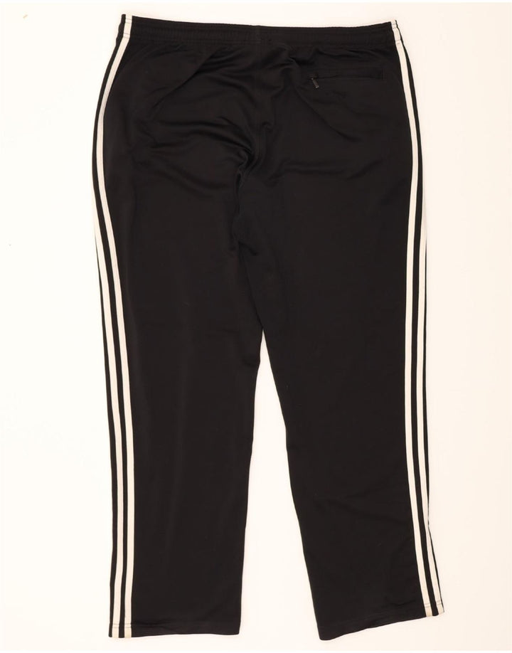 ADIDAS Mens Tracksuit Trousers Large  Black Polyester Vintage Adidas and Second-Hand Adidas from Messina Hembry 