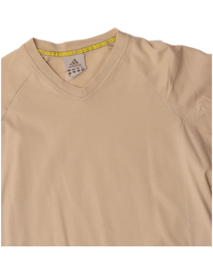 ADIDAS Haut à manches longues pour homme en coton beige moyen