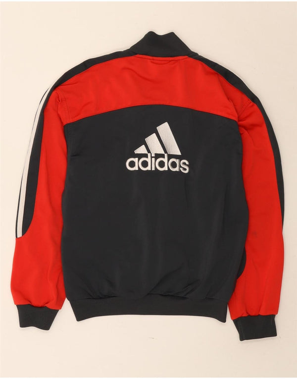 Adidas Veste de survêtement graphique pour garçon 11-12 ans Noir Colourblock