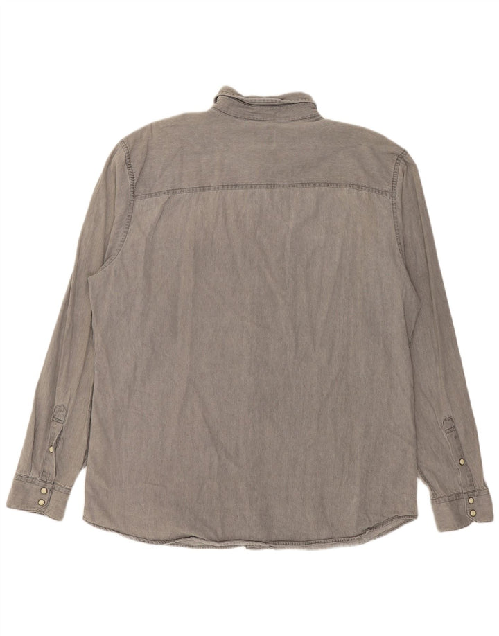 Jack & Jones Chemise Homme 2XL Gris Coton