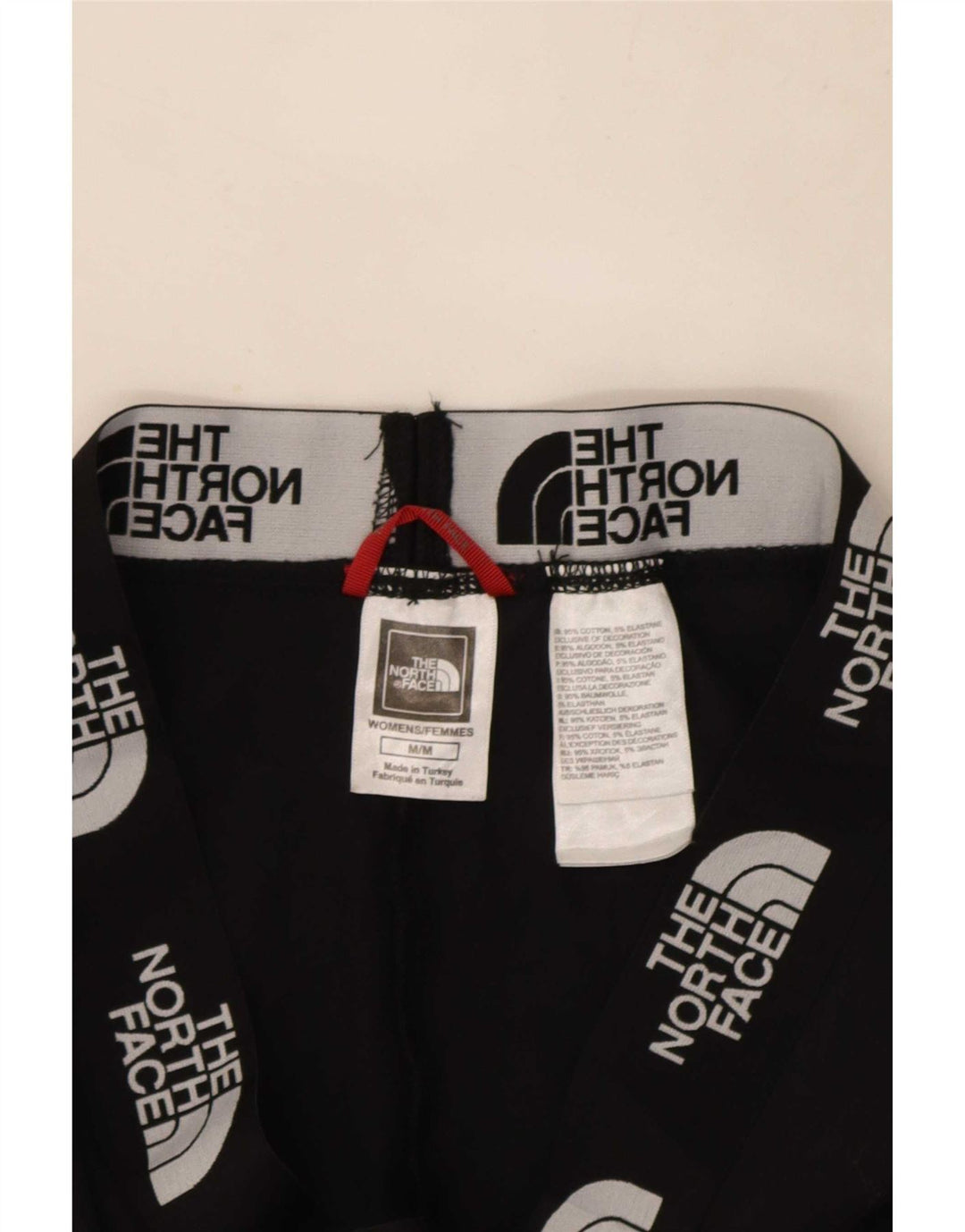 The North Face Leggings graphiques pour femmes UK 12 coton noir moyen