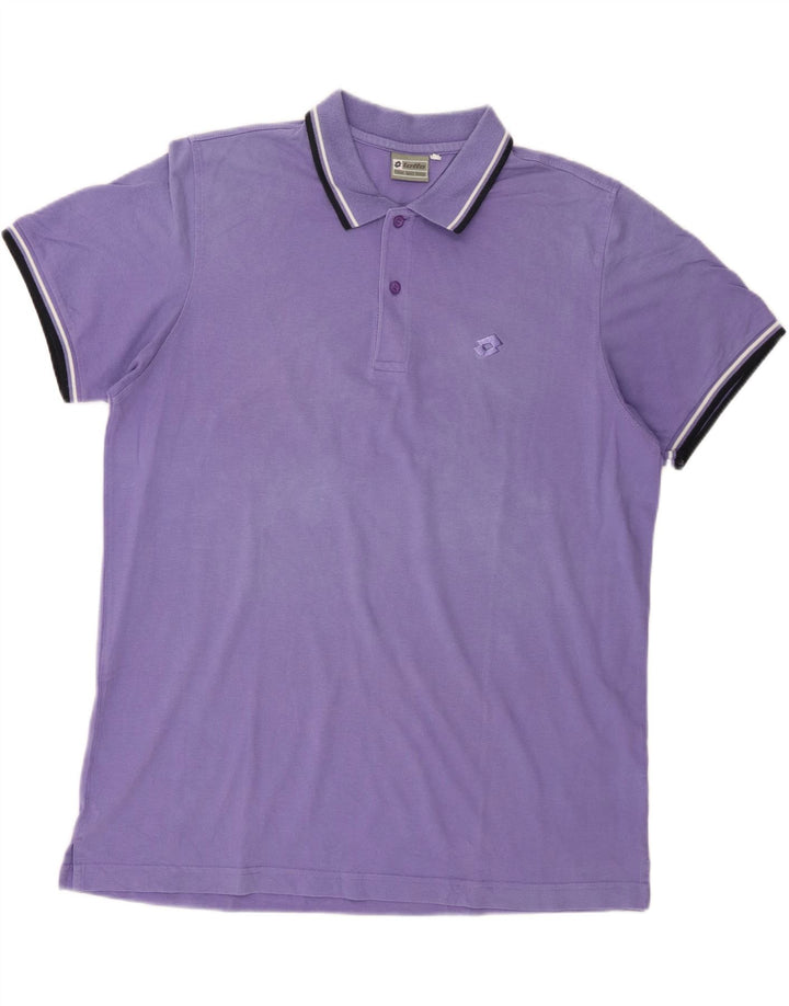 Lotto Polo Homme Grand Violet
