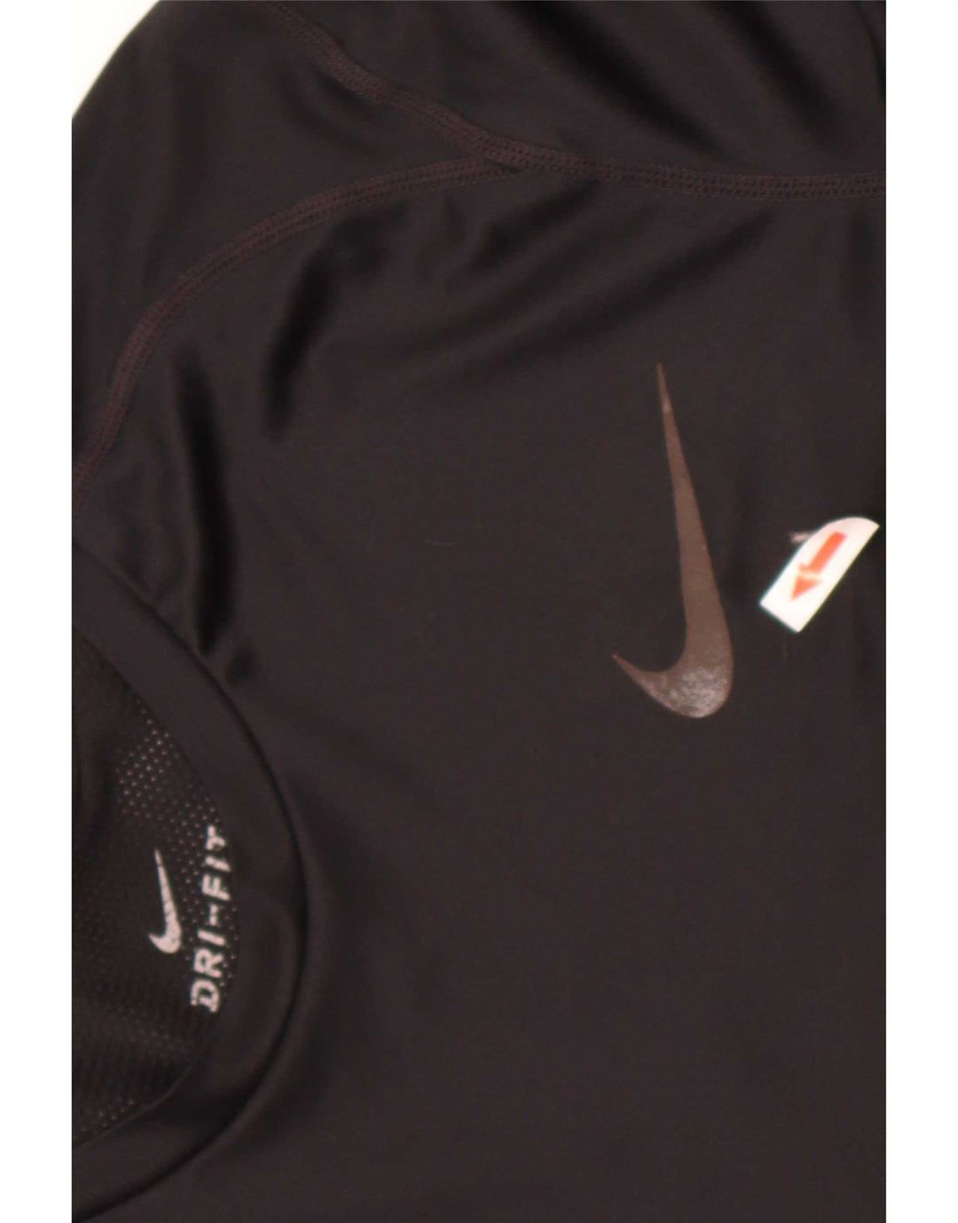 Nike Hommes Dri Fit T-Shirt Haut Petit Noir Polyester