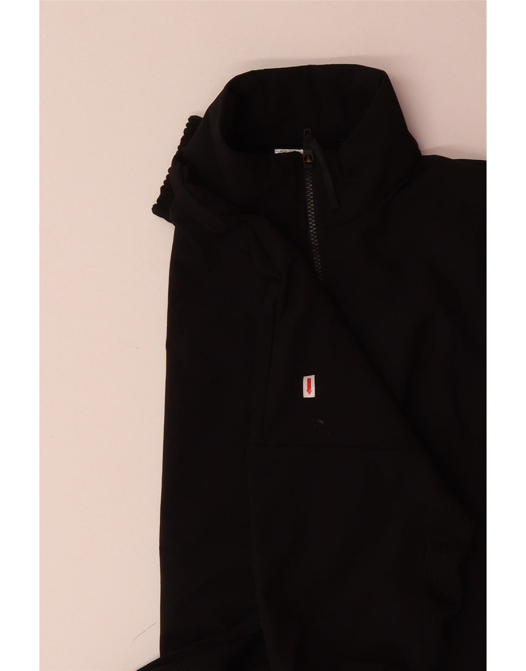 ADIDAS Womens Loose Fit Pullover Tracksuit Top UK 16/18 Large Black