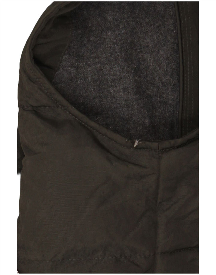John Lewis Gilet rembourré pour homme UK 38 Medium Kaki Nylon