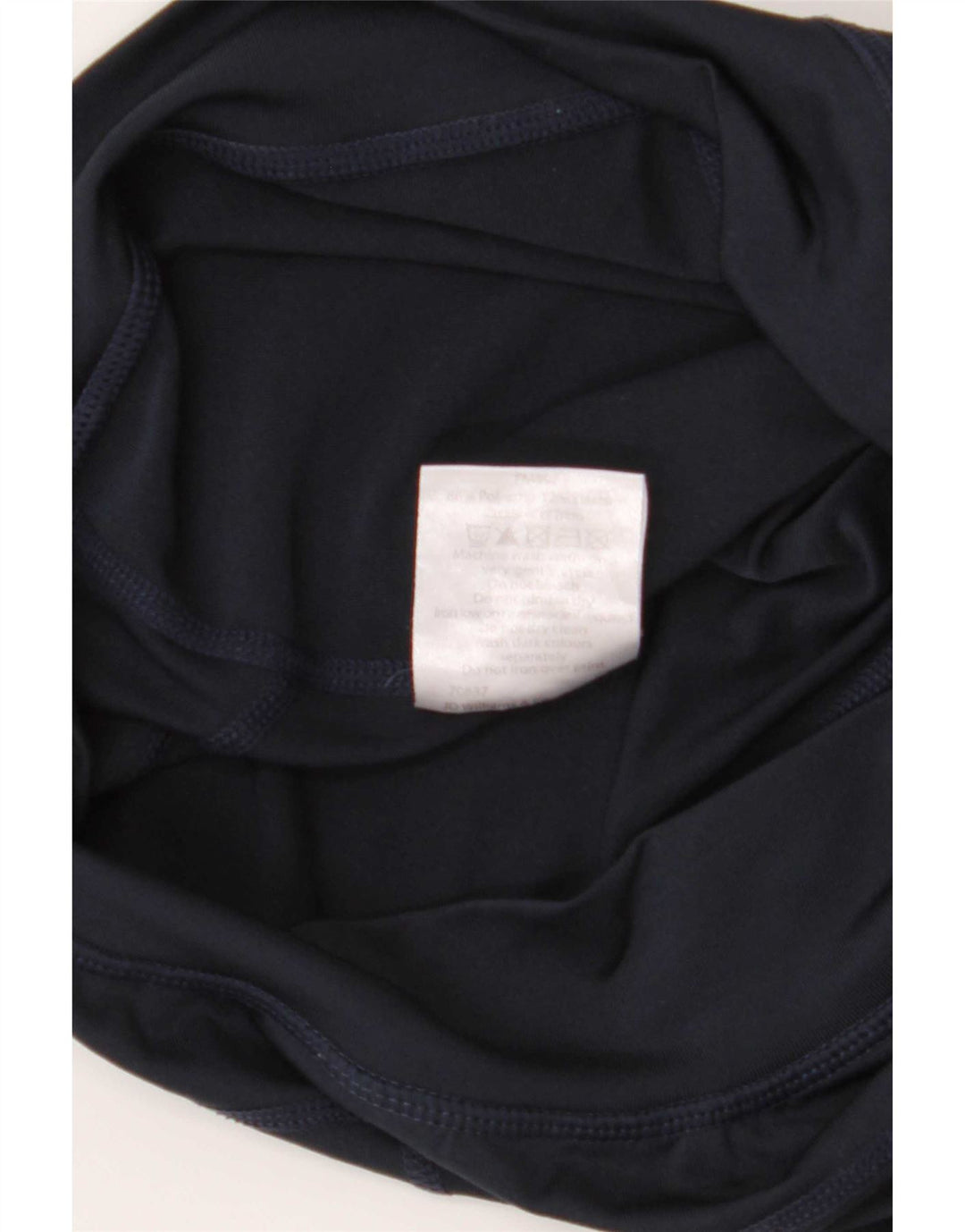 Ellesse Leggings Femme UK 12 Large Bleu Marine Polyester