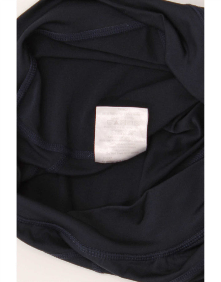 Ellesse Leggings Femme UK 12 Large Bleu Marine Polyester