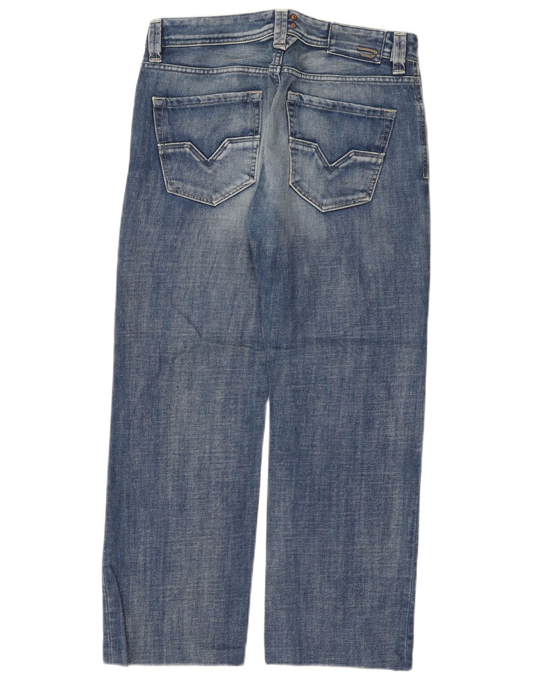 DIESEL Jean droit Larkee W30 L27 homme bleu coton
