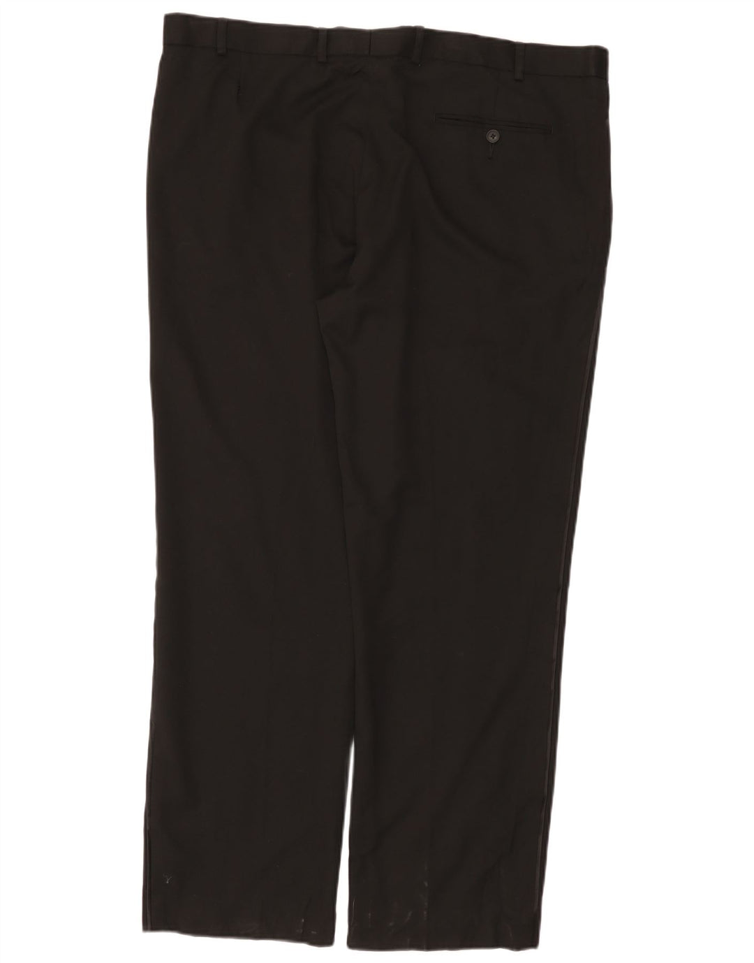 Marks & Spencer Pantalon de costume droit pour femme W42 L31 Noir