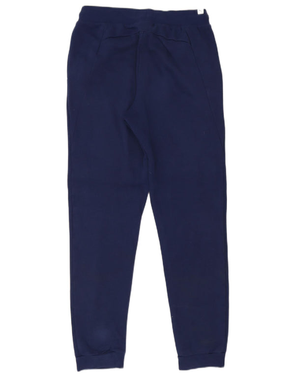 Puma Pantalon de survêtement pour femme Joggers UK 12 Bleu marine moyen Coton