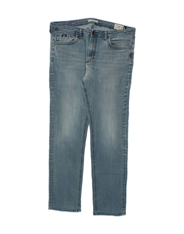 GAS Womens Slim Jeans W38 L32 Blue Cotton Vintage Gas and Second-Hand Gas from Messina Hembry 
