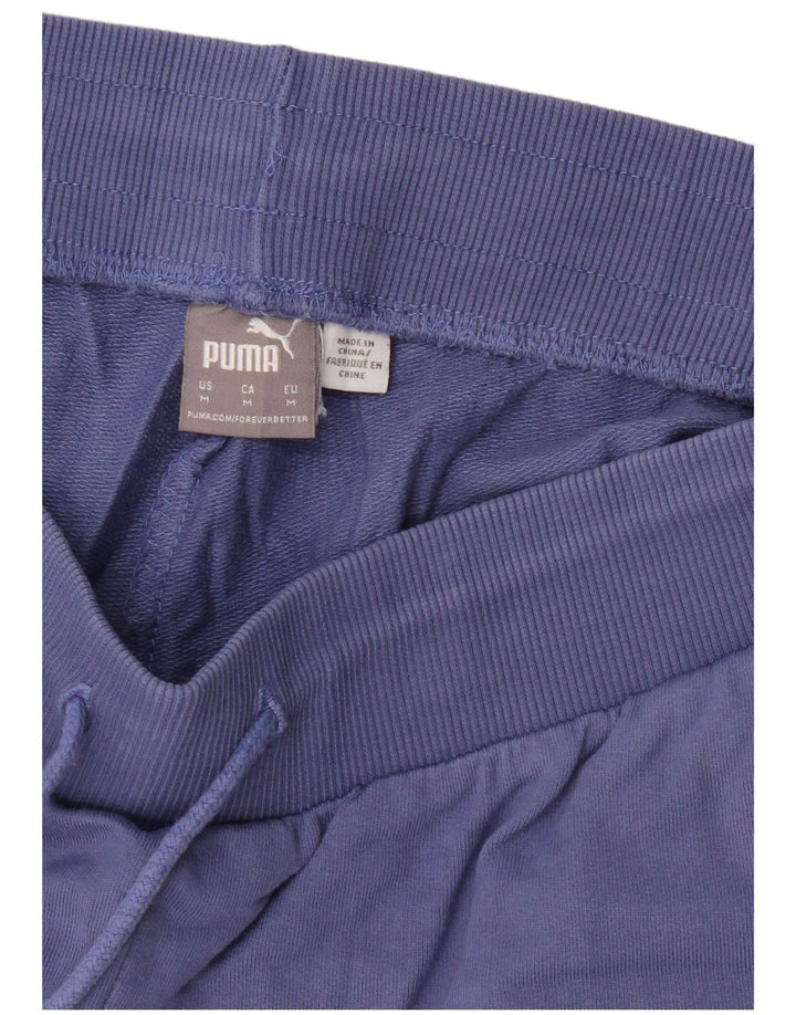 PUMA Short de sport pour femme UK 12 Bleu marine moyen