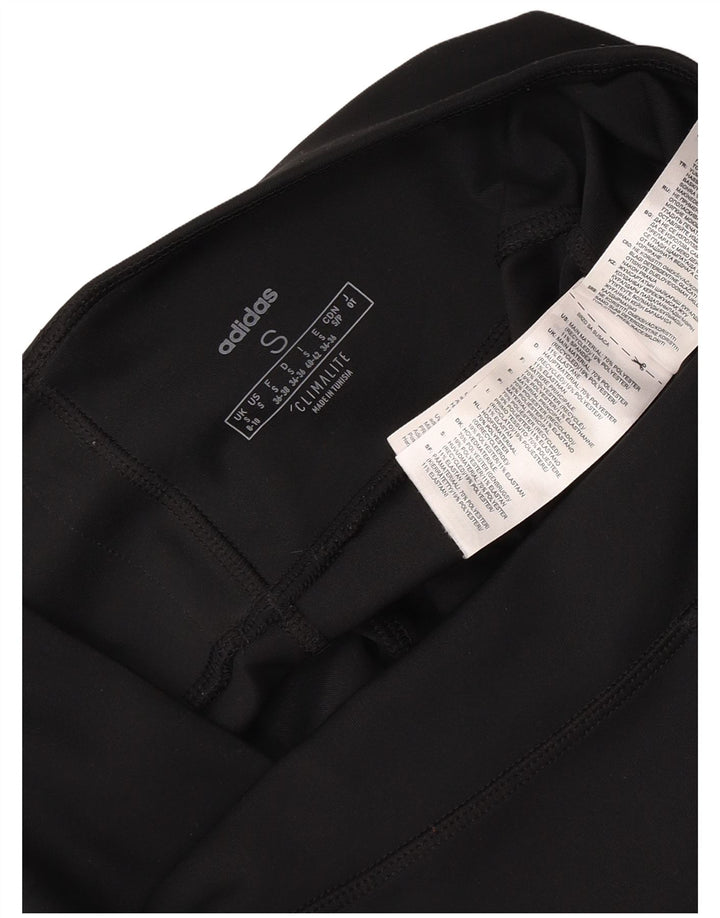 Adidas Climalite Leggings UK 8/10 Petit Noir Polyester