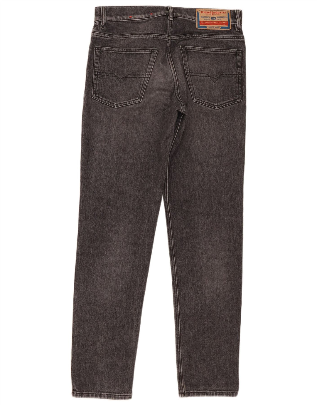 Diesel Jean Slim W29 L31 Homme Gris Coton