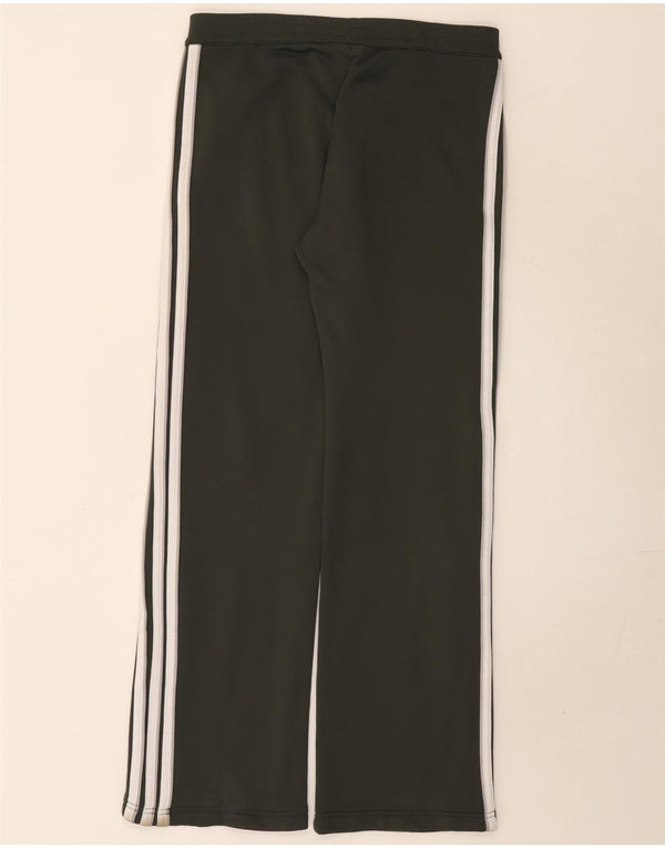 Adidas Pantalon de survêtement large pour femme UK 12 Vert moyen Polyester