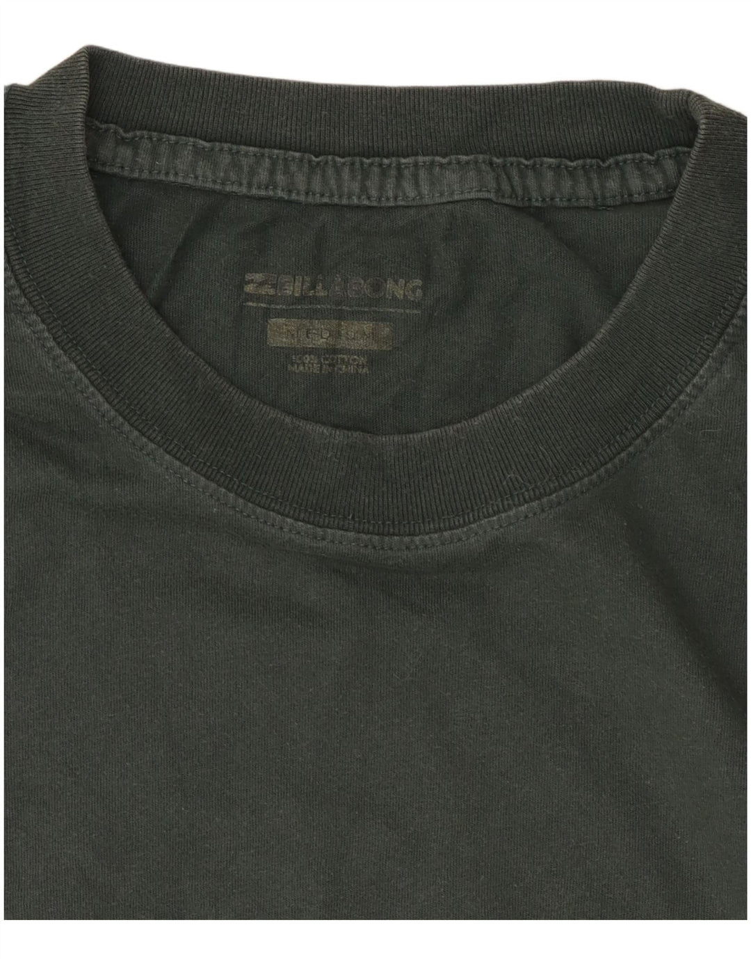 Billabong T-Shirt Graphique Homme Kaki Moyen Coton