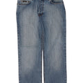 Calvin Klein Jean droit vieilli W33 L27 pour homme en coton bleu