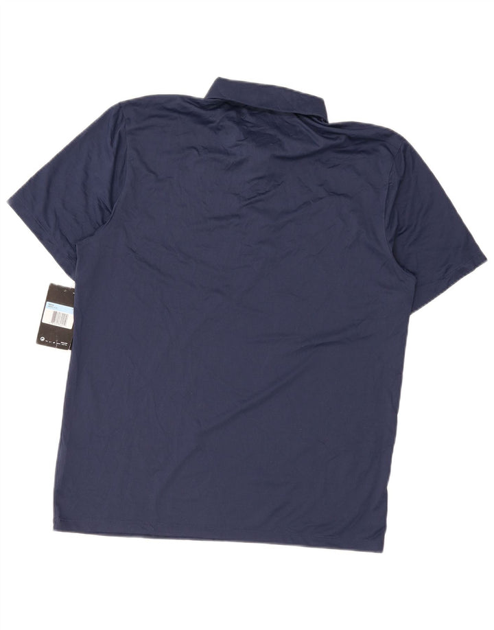 Polo Nike Dri Fit Homme Bleu Marine Moyen Polyester