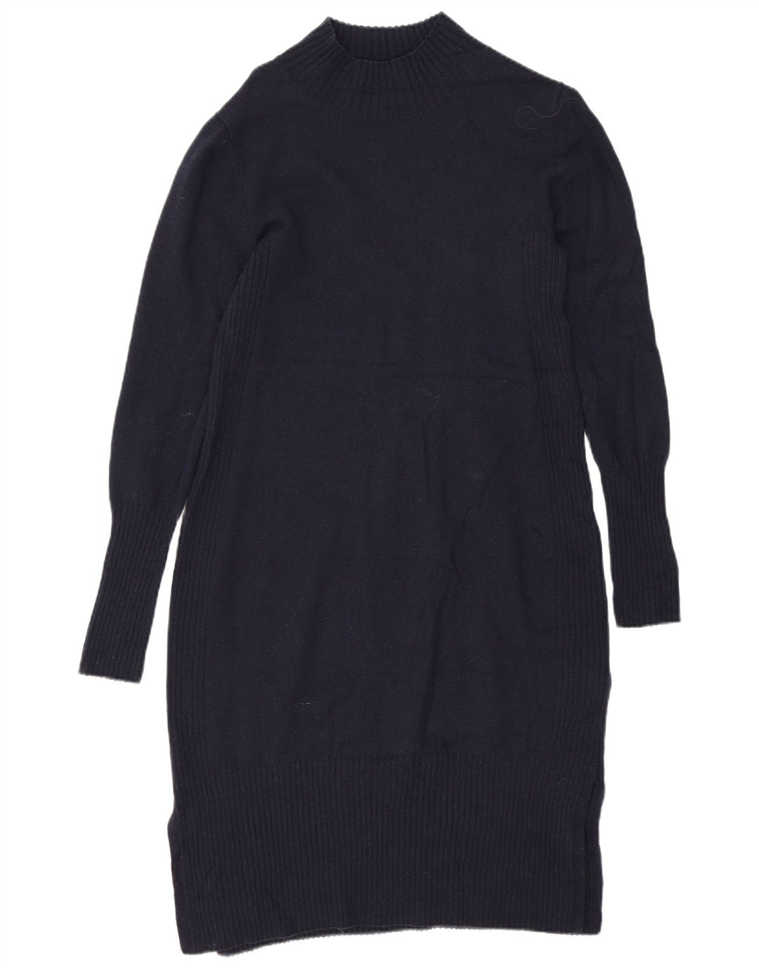 Hobbs Robe pull pour femme UK 42 en laine bleu marine moyen