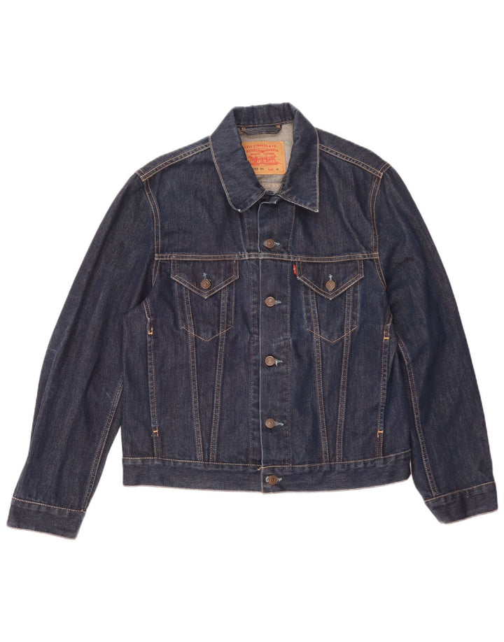 Levi's Veste en Jean Homme UK 38 Bleu Marine Moyen Coton