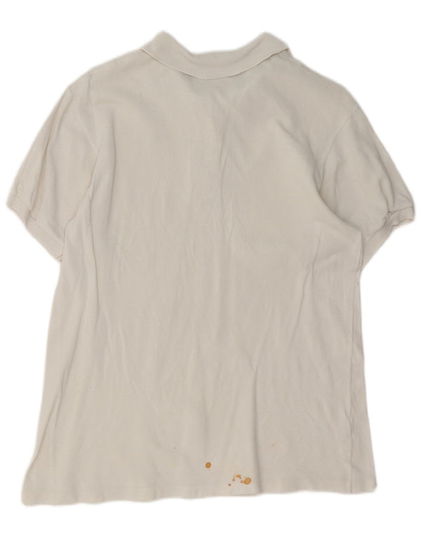 Lacoste Polo Femme Taille 46 XL Coton Blanc