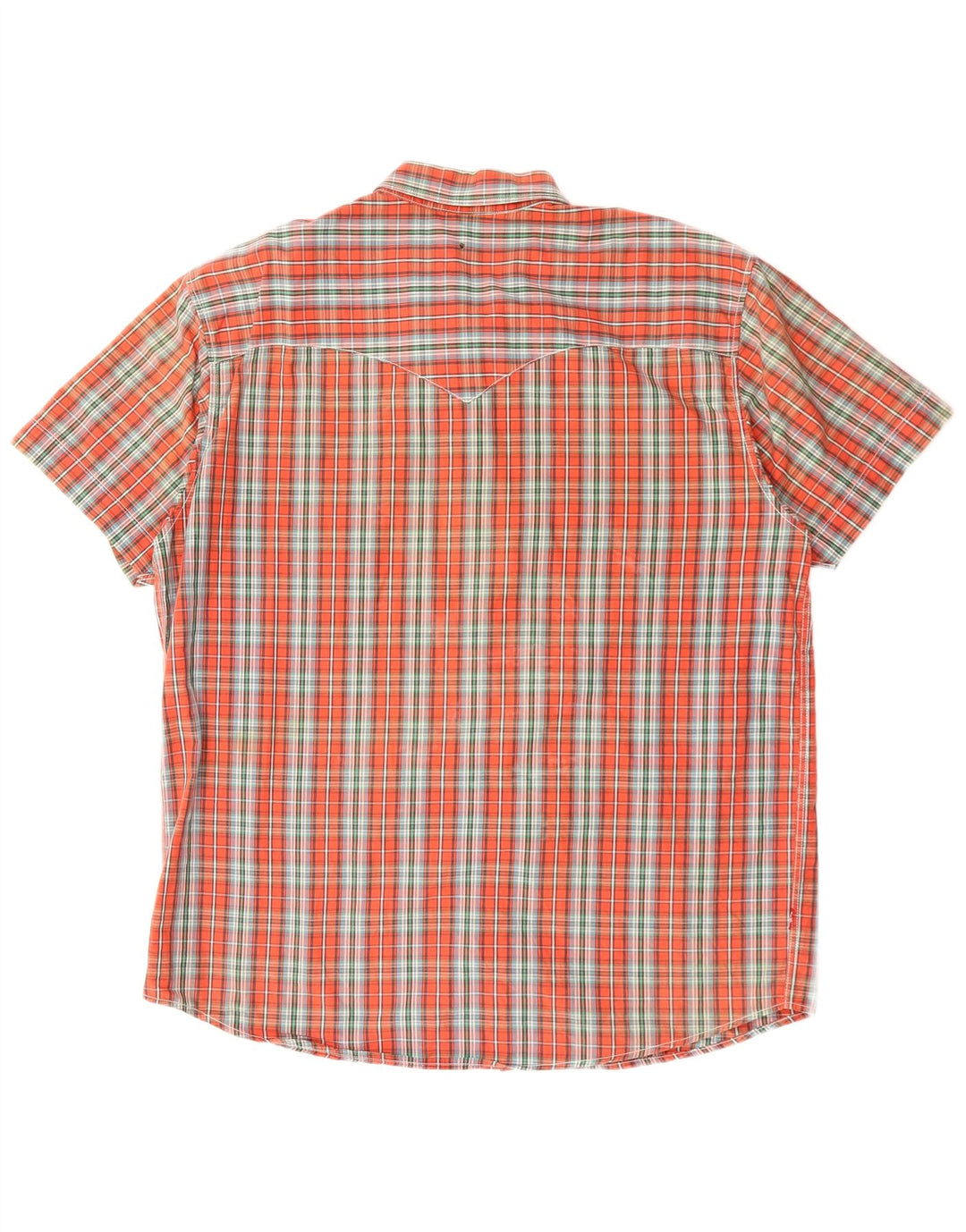 LEVI'S Chemise à manches courtes pour homme Coupe classique 2XL Rouge à carreaux