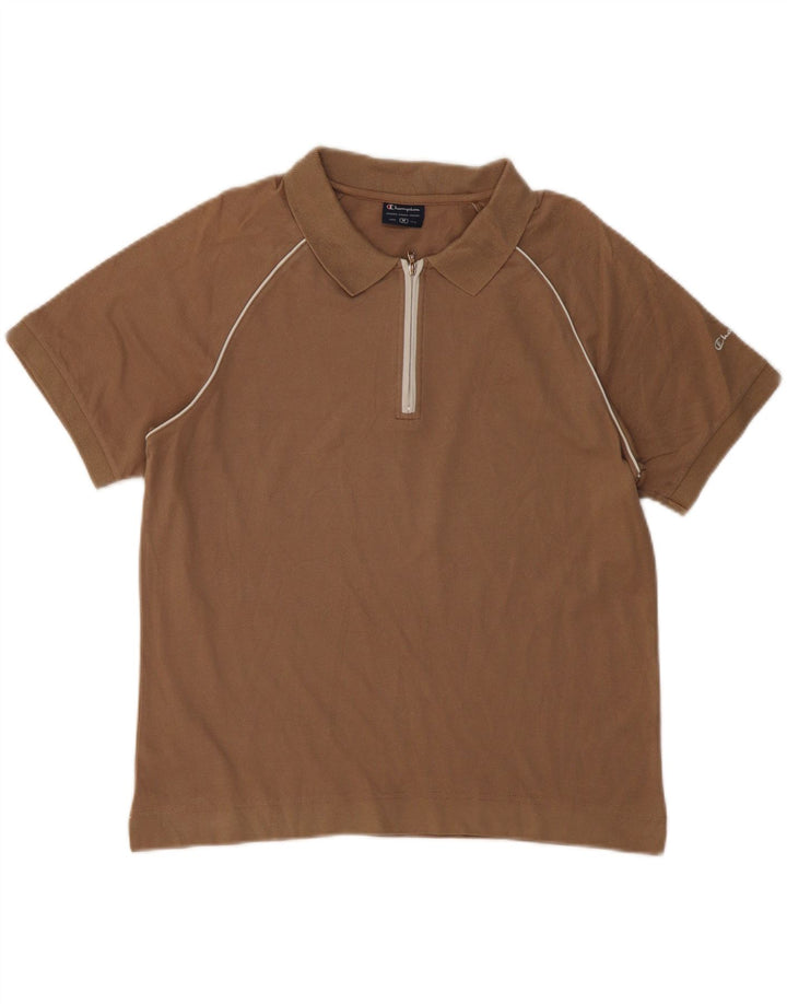 Champion Polo Femme UK 14 Marron Moyen