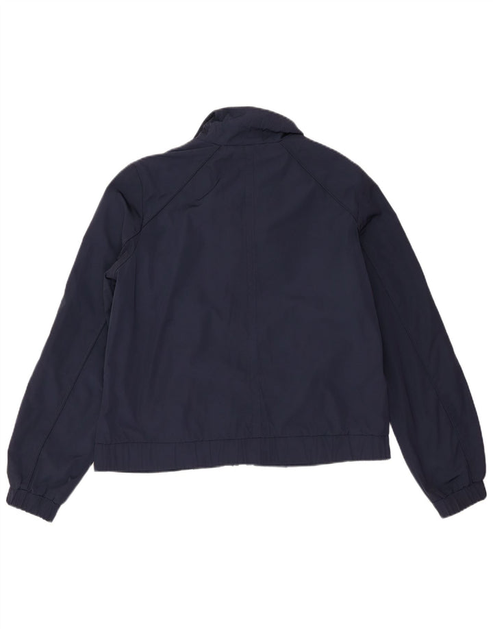 Tommy Hilfiger Veste Bomber Femme UK 14 Medium Bleu Marine Polyester