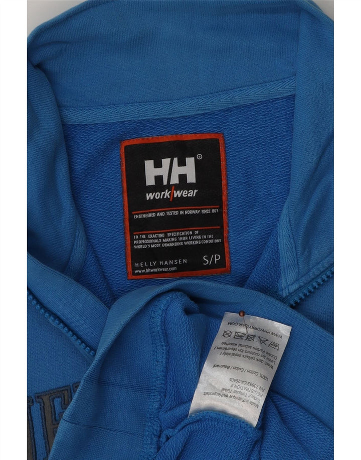 Helly Hansen Sweat-shirt à col zippé pour homme Workwear Graphic Taille S Bleu