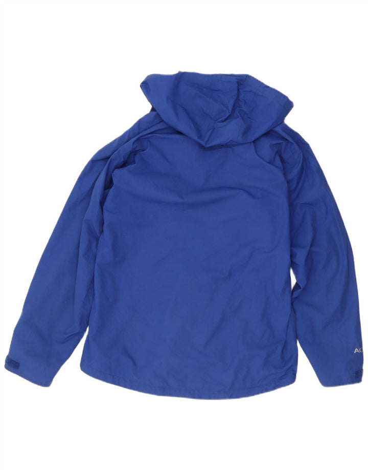 Berghaus Veste de pluie à capuche pour homme UK 40 Large Bleu Polyamide