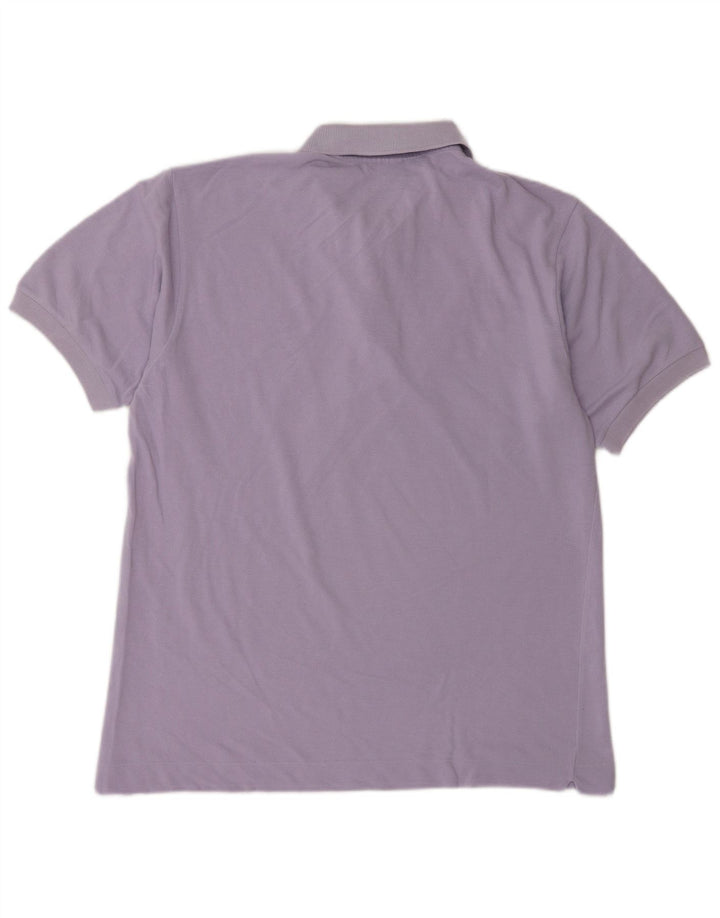 Lacoste Polo Homme Taille 4 Coton Violet Moyen