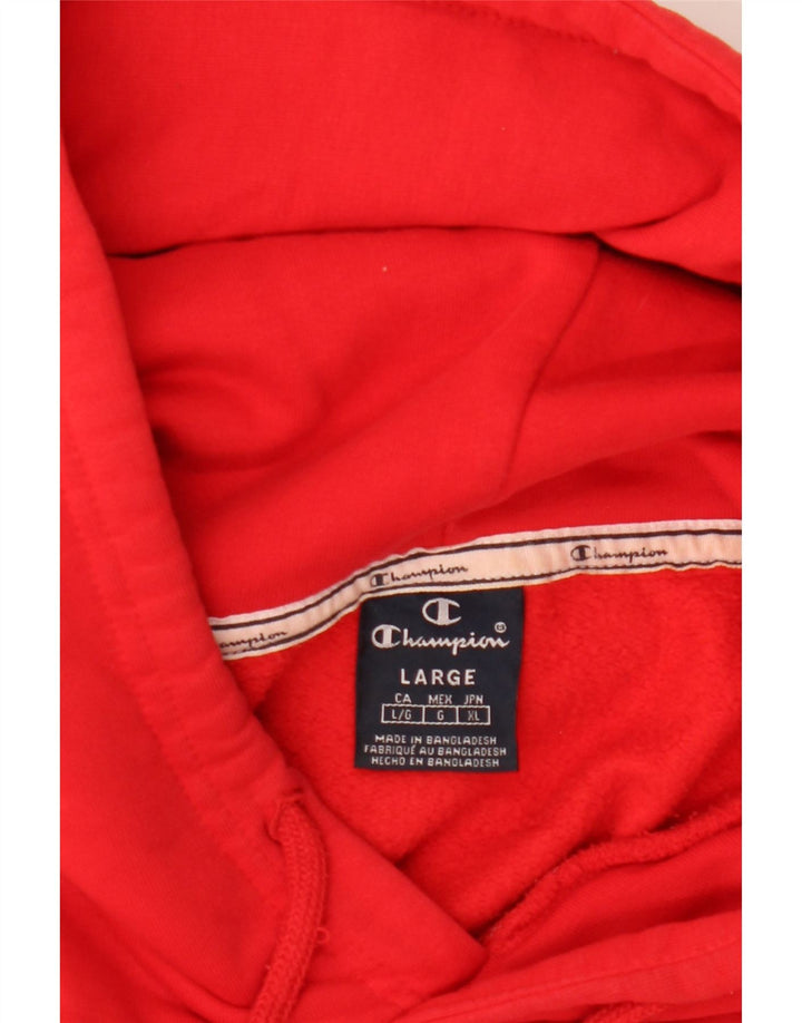Champion Pull à capuche graphique pour homme, grand rouge
