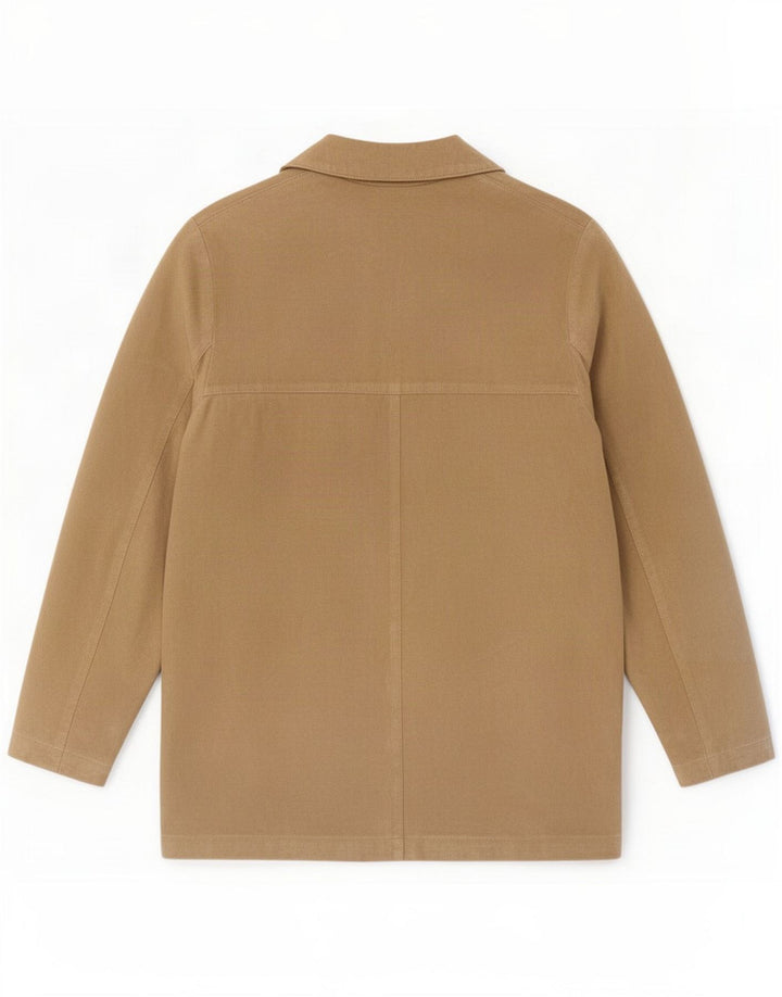 Veste en daim femme vintage IT 40 petit cuir beige