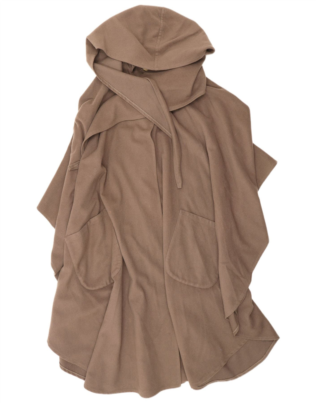 Jimmy Hourihan Manteau Poncho Femme Taille Unique Laine Marron