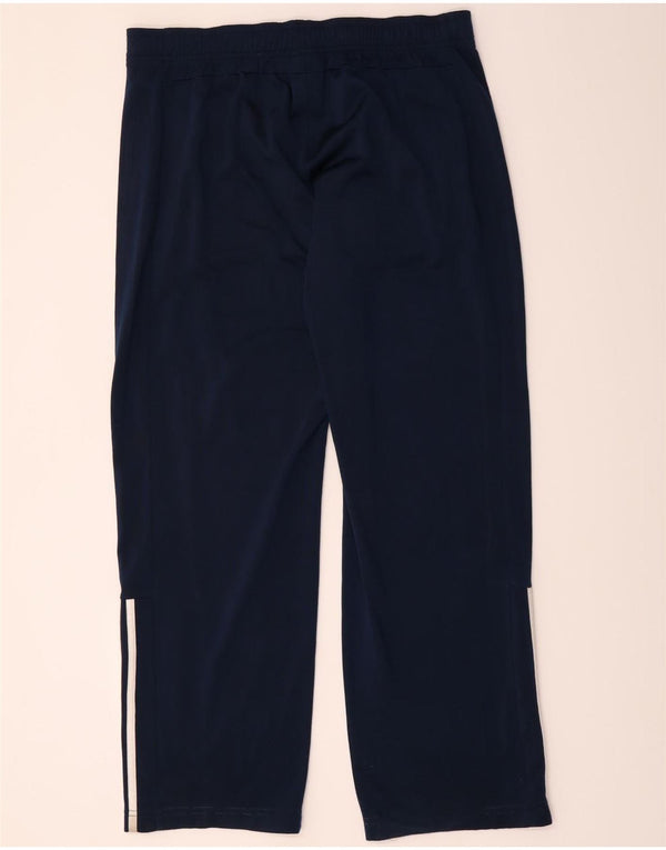 Adidas Pantalon de survêtement pour homme UK 44/46 Large Bleu Marine Polyester