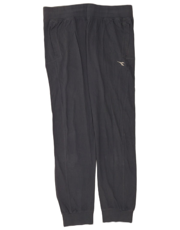 Diadora Pantalon De Survêtement Joggers UK 18 XL Gris Coton Femme