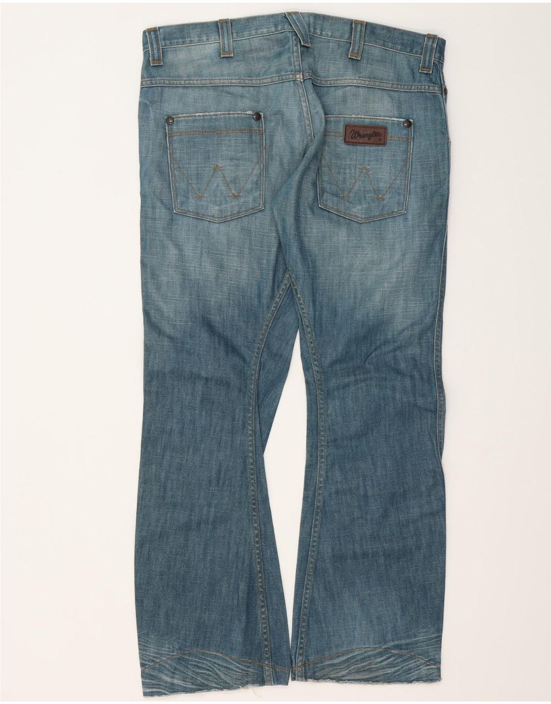 Wrangler Jean Bootcut Sharkey Homme W36 L32 Bleu Coton