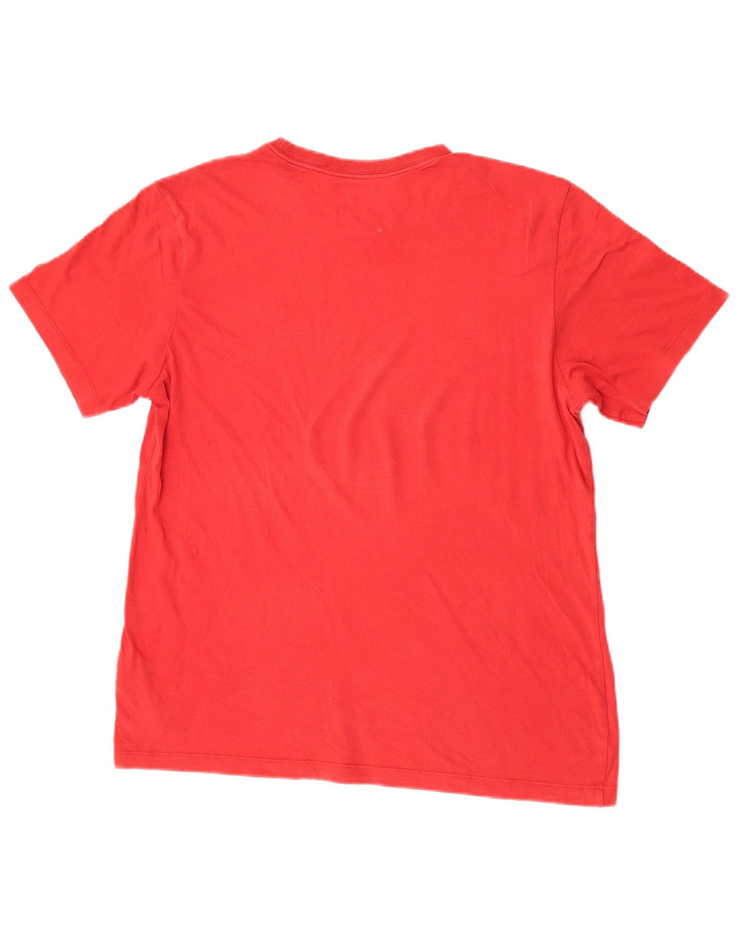 Nike Homme T-Shirt Graphique Haut Rouge Moyen Coton