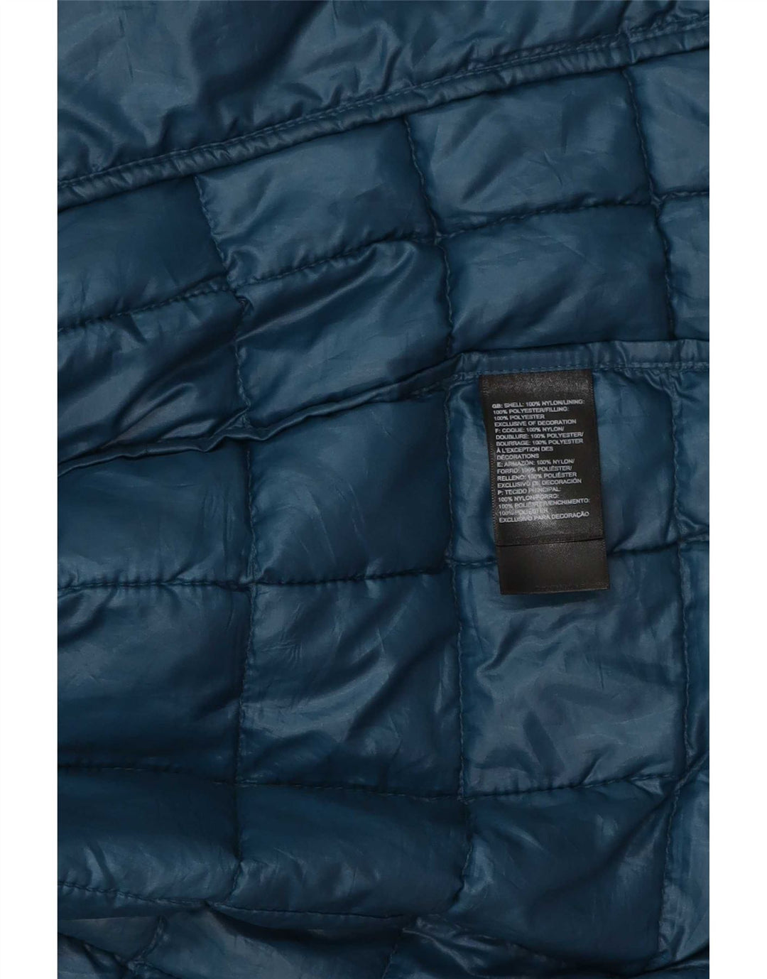 The North Face Veste matelassée pour homme UK 36 Small Bleu Polyester
